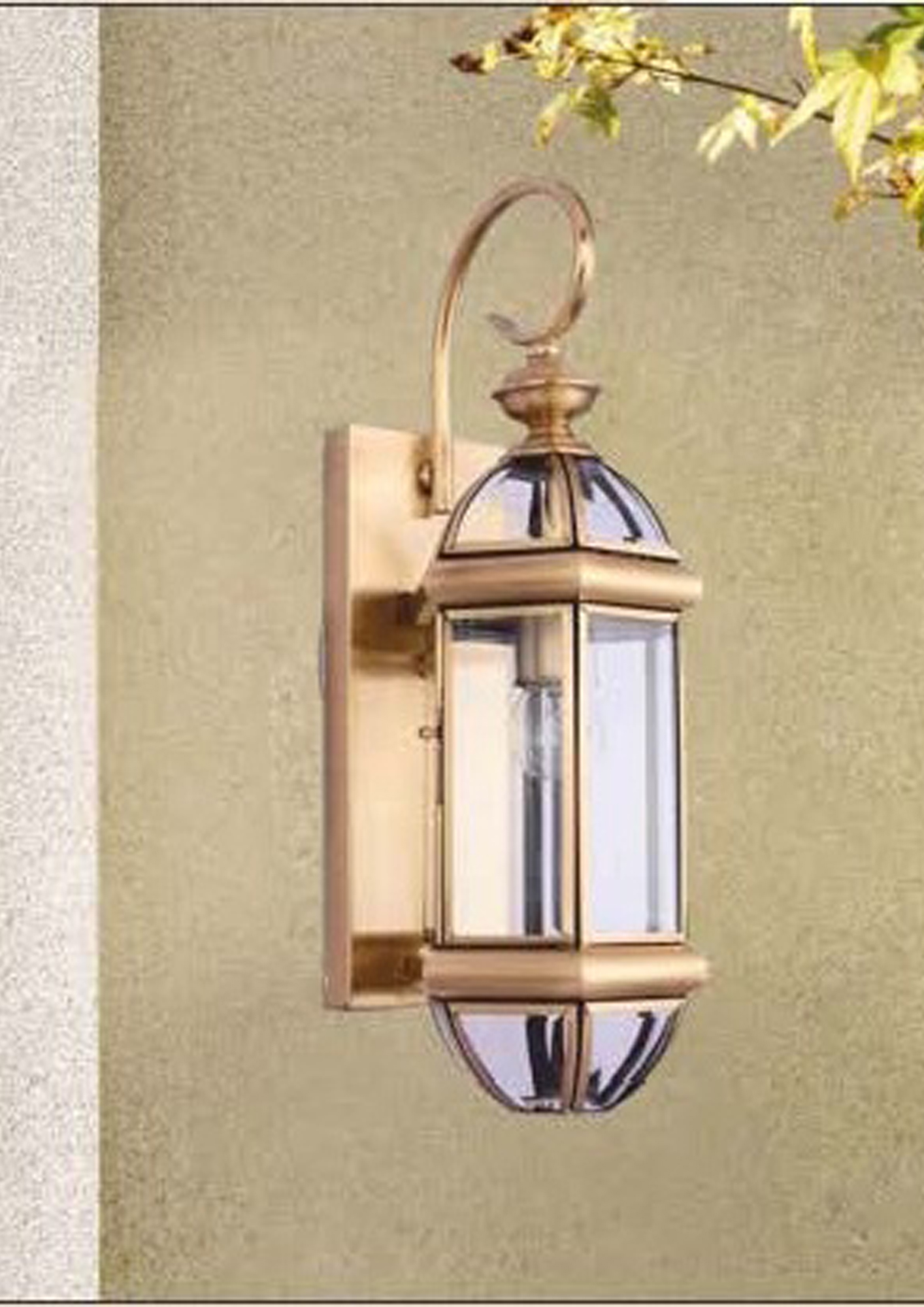 Beyond Lights - Brass Wall Light- GL